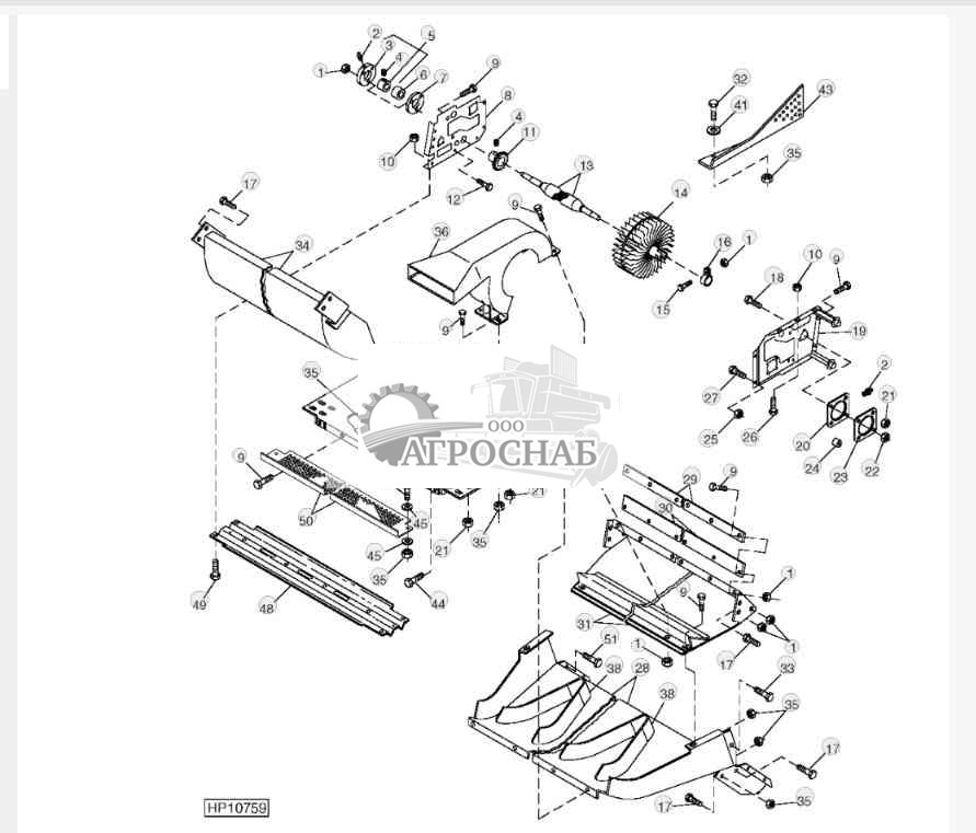 CLEANING FANS AND SHROUDS 